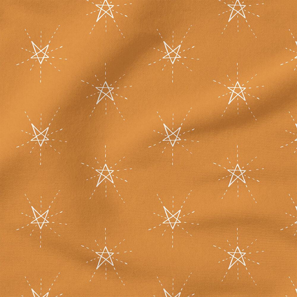 Witches Star (Nugget) | Holiday, Seasonal Fabric Design | Hufton Studio